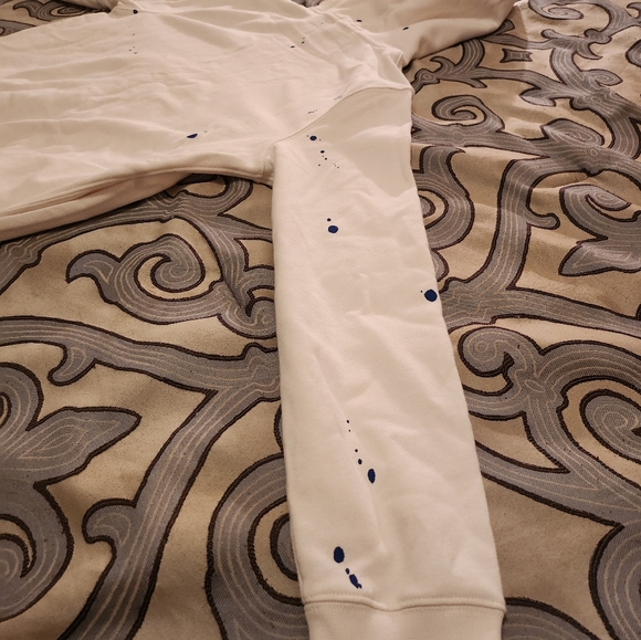 $228 Polo Ralph Lauren Mens Polo Bear Paint Splatter Pullover Hoodie Sz. M NWT! - Picture 9 of 12